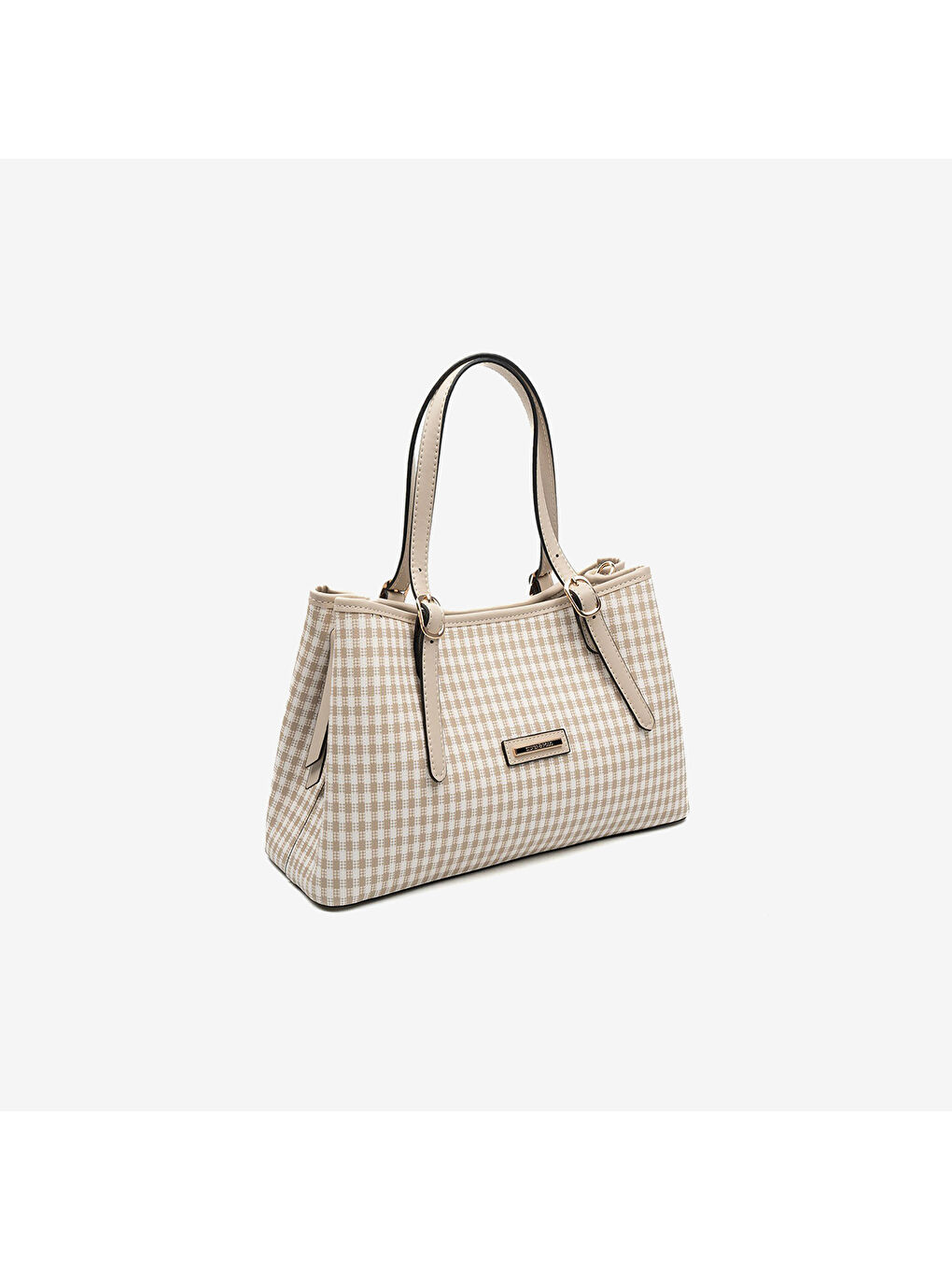 Kadın SP1252-M191 SILVER POLO Kol Çantası Kum Beji-Kum Beji-1