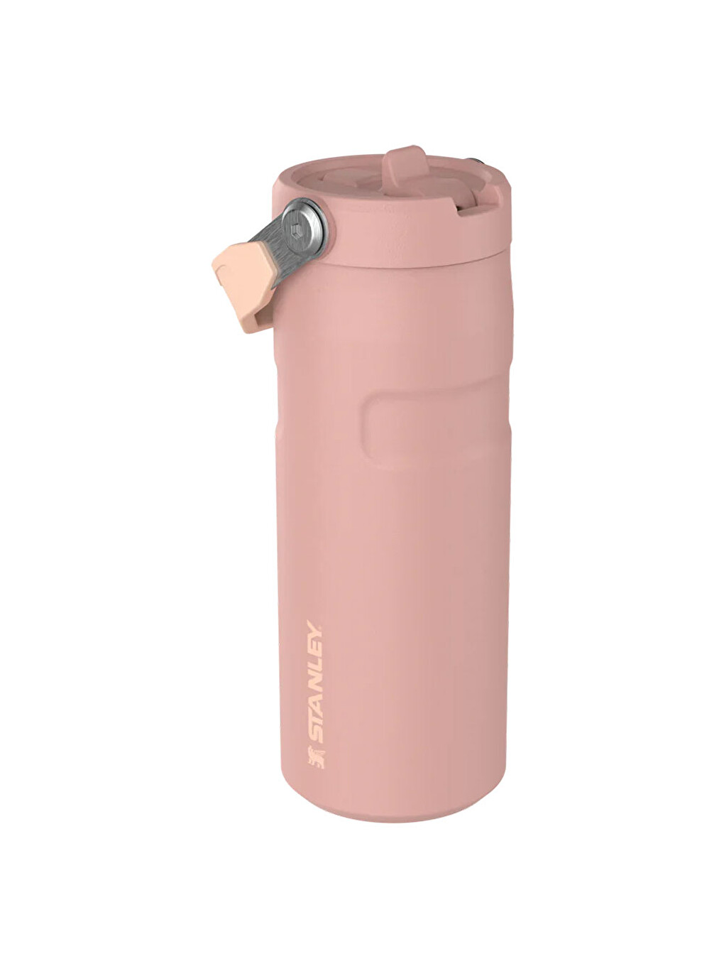 Renksiz The Iceflow Flip Straw 2.0 Pipetli Termos Bardak 0,47 Lt Peach Rose-1
