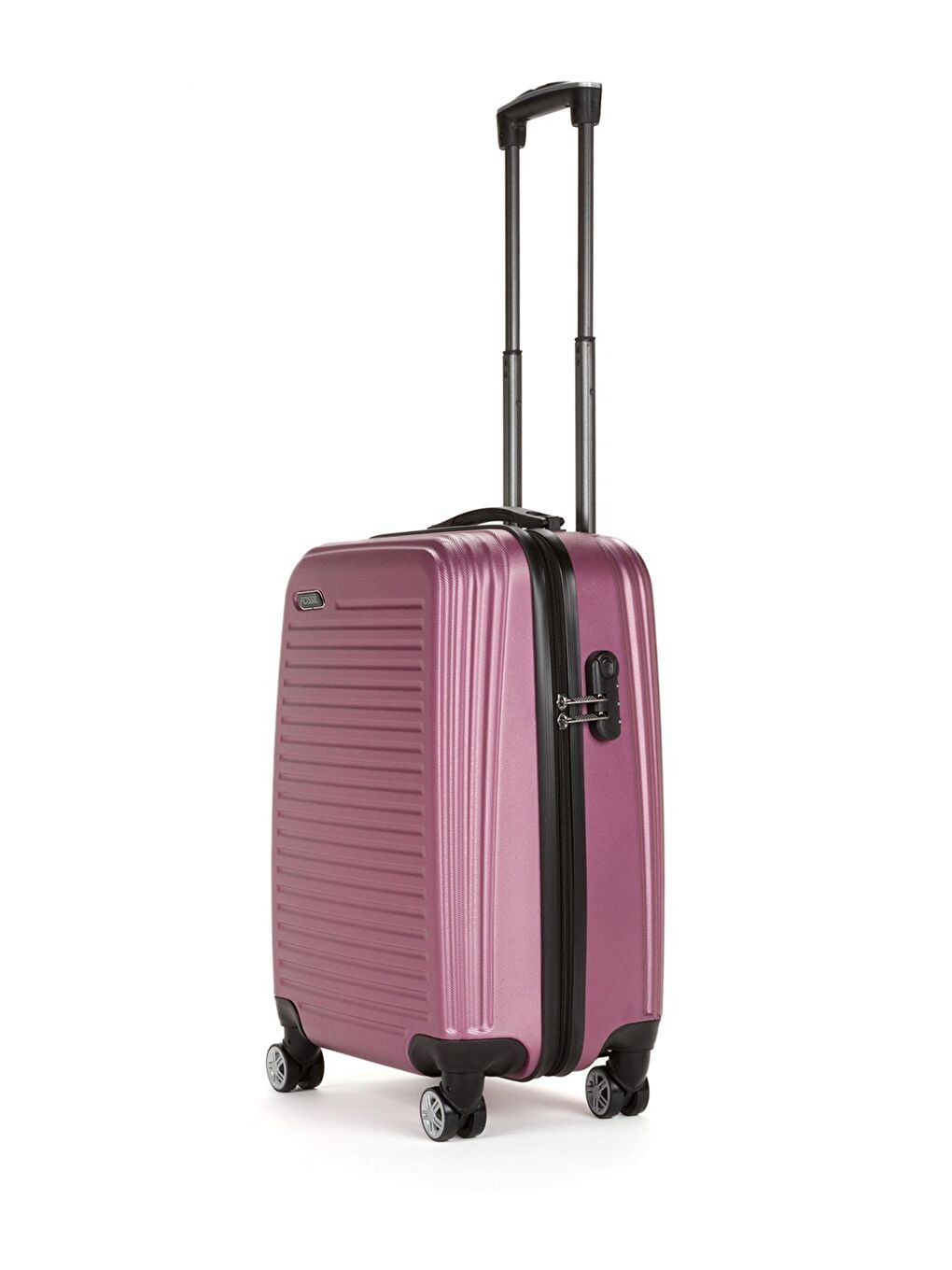 Pembe ABS Unisex 55cm Kabin Boy Valiz FSL126-1