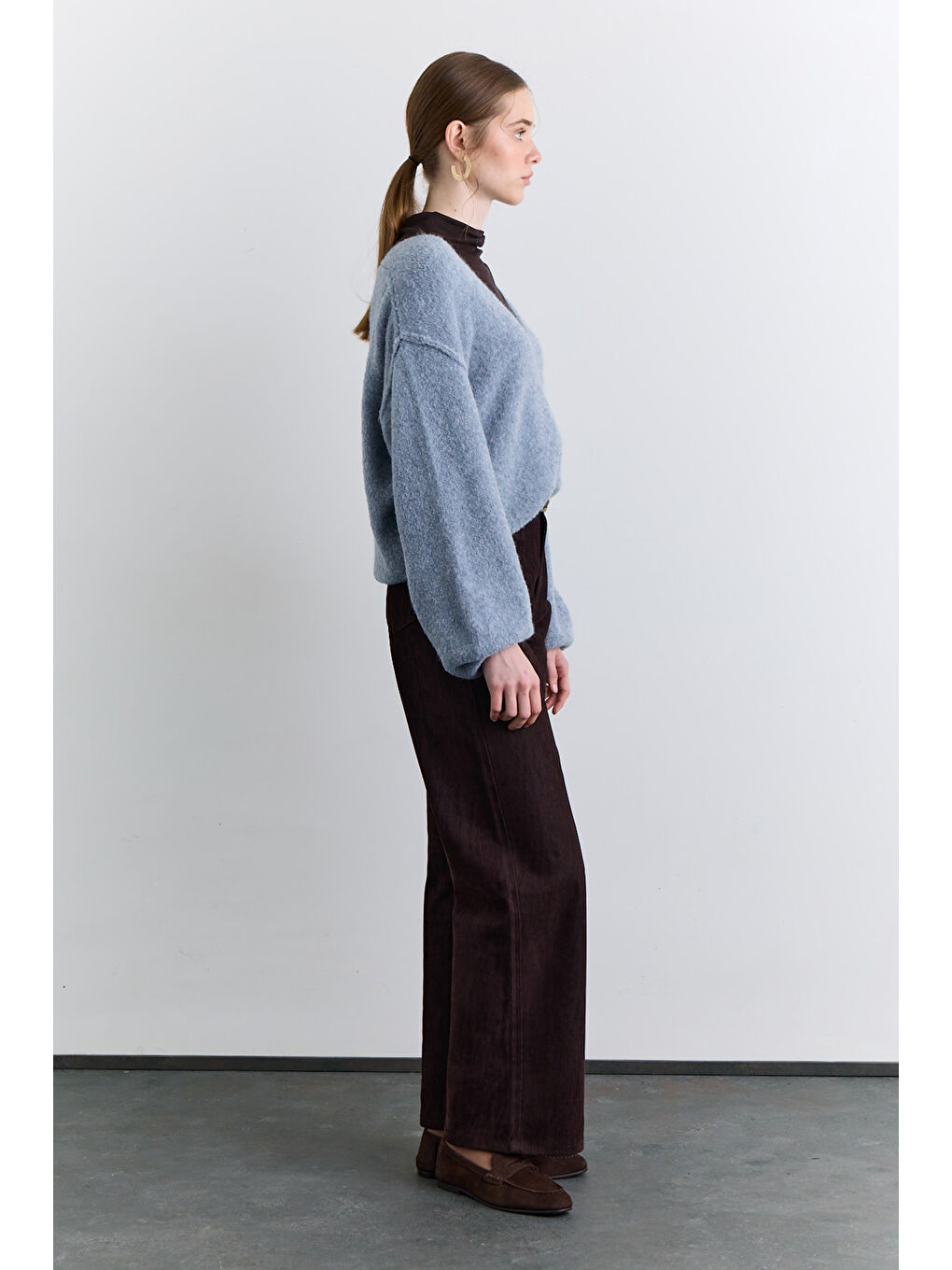 Studıo Denim Pantolon Kahverengi-4