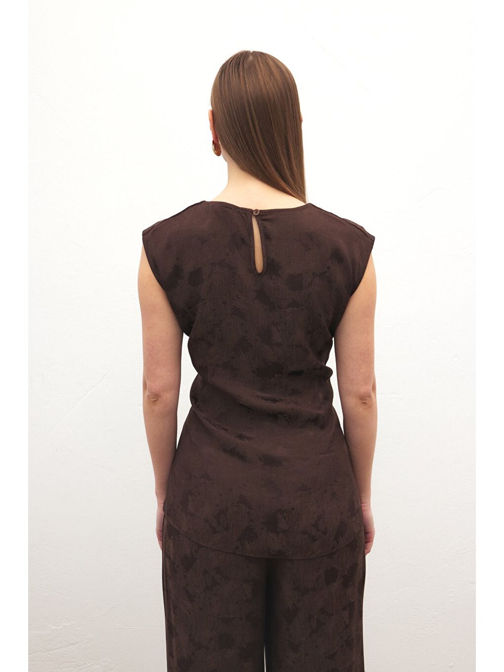 Kahverengi Camila Bluz - Kahve-7