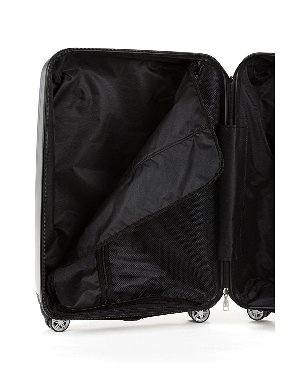 Gri ABS Unisex 55cm Kabin Boy Valiz FSL126-3