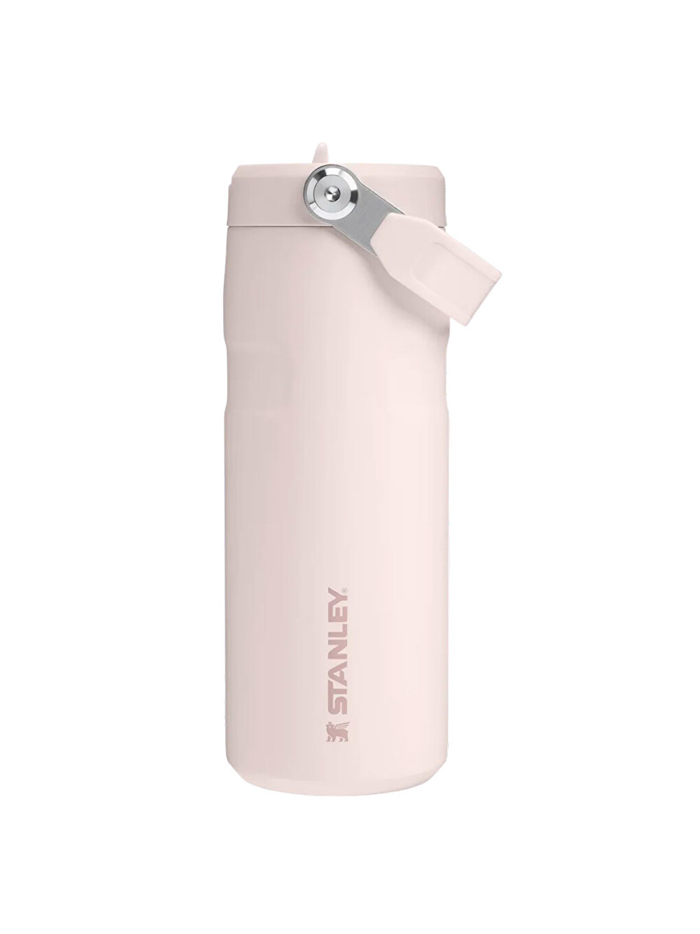 Pembe The Iceflow Flip Straw 2.0 Pipetli Termos Bardak 0,47 Lt Rose Quartz