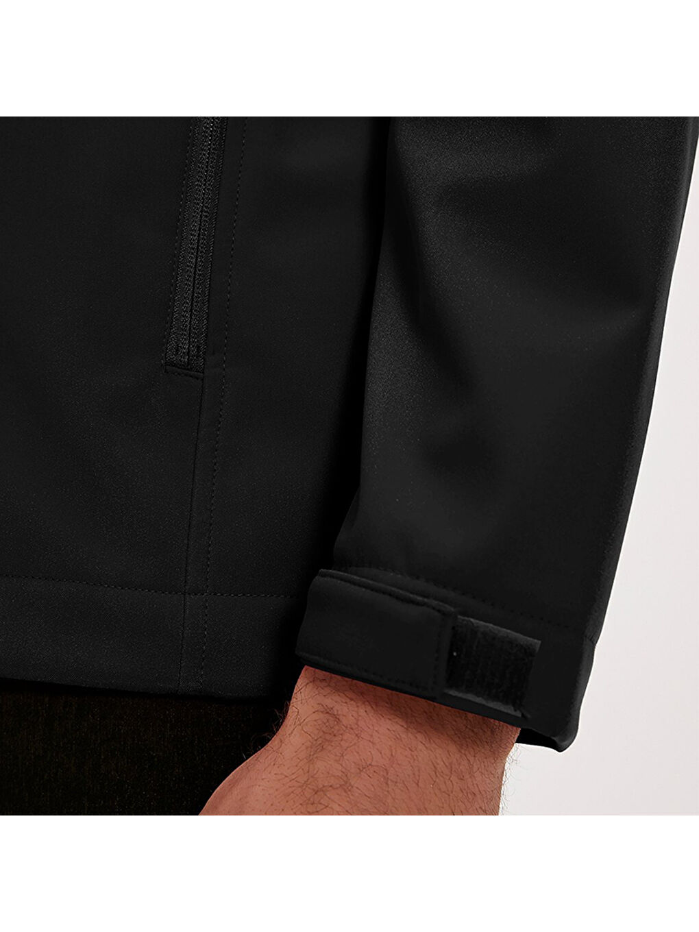 Conch Softshell Erkek Siyah Ceket-4