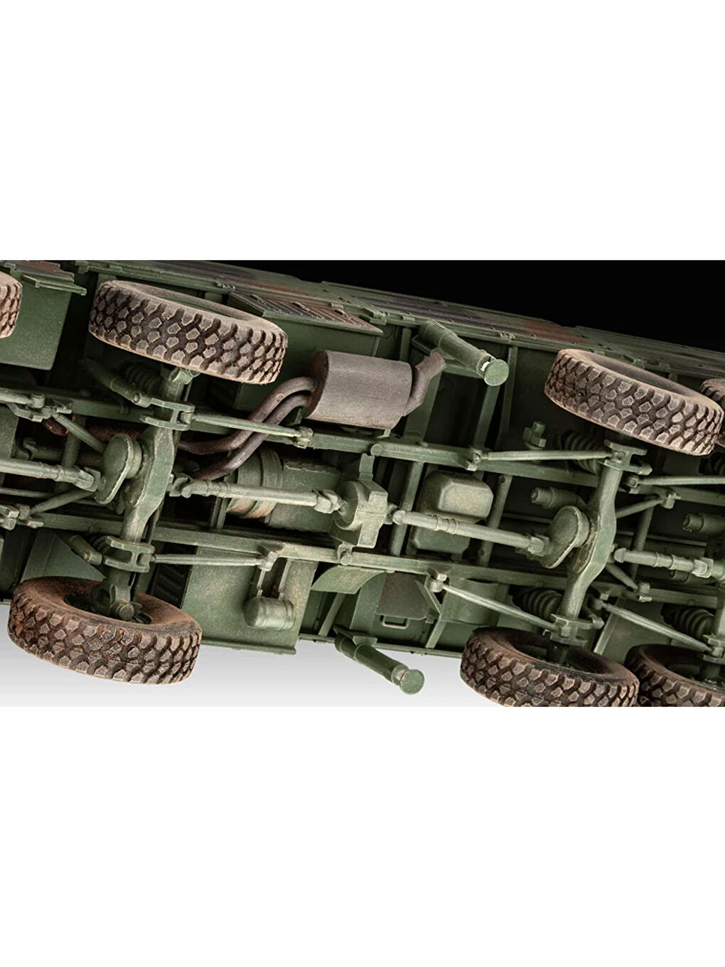 Maket Model Kit Askeri Araçlar MAN 10t milgl 8x8 3367-3