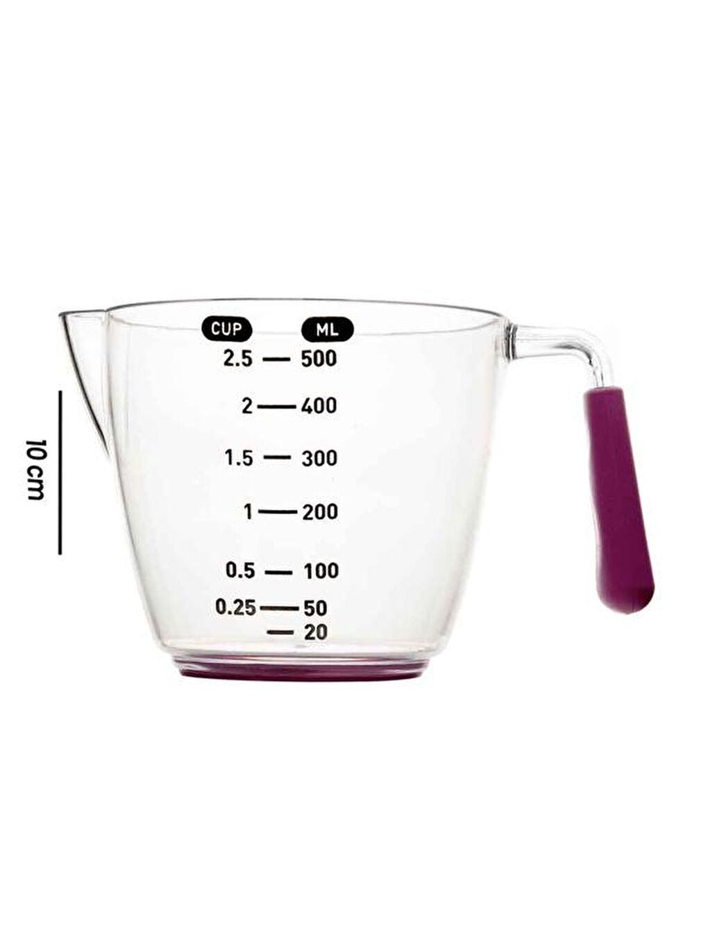 Karışık Elegans Ölçü Kabı - Asorti - 500 ml-6