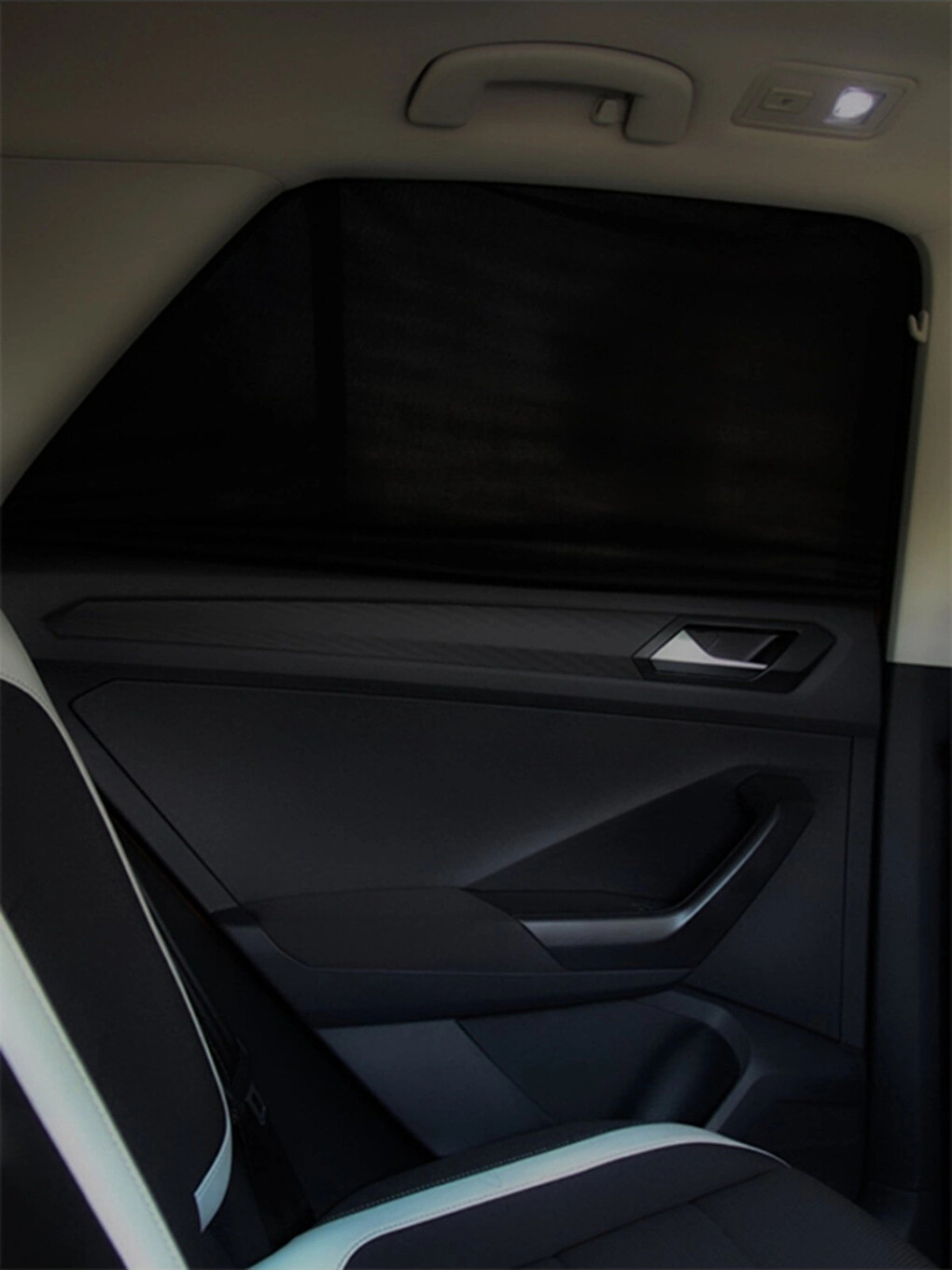 Bebek Oto Yan Cam Perdesi Suv Jeep Büyük Boy - 2 Adet (47x107cm)-3
