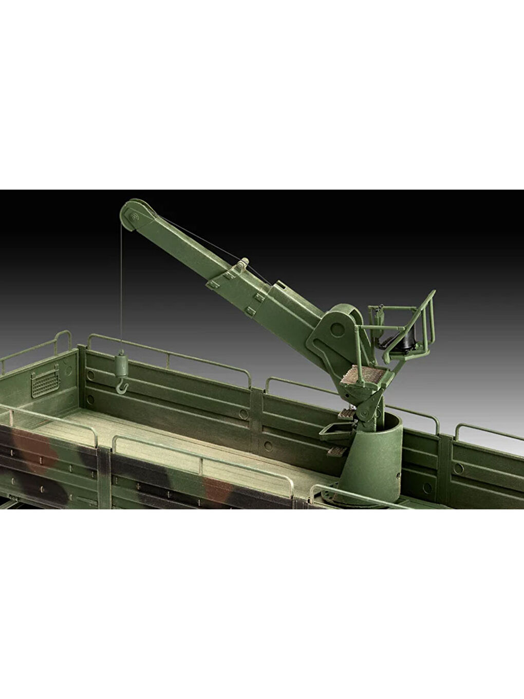 Maket Model Kit Askeri Araçlar MAN 10t milgl 8x8 3367-7