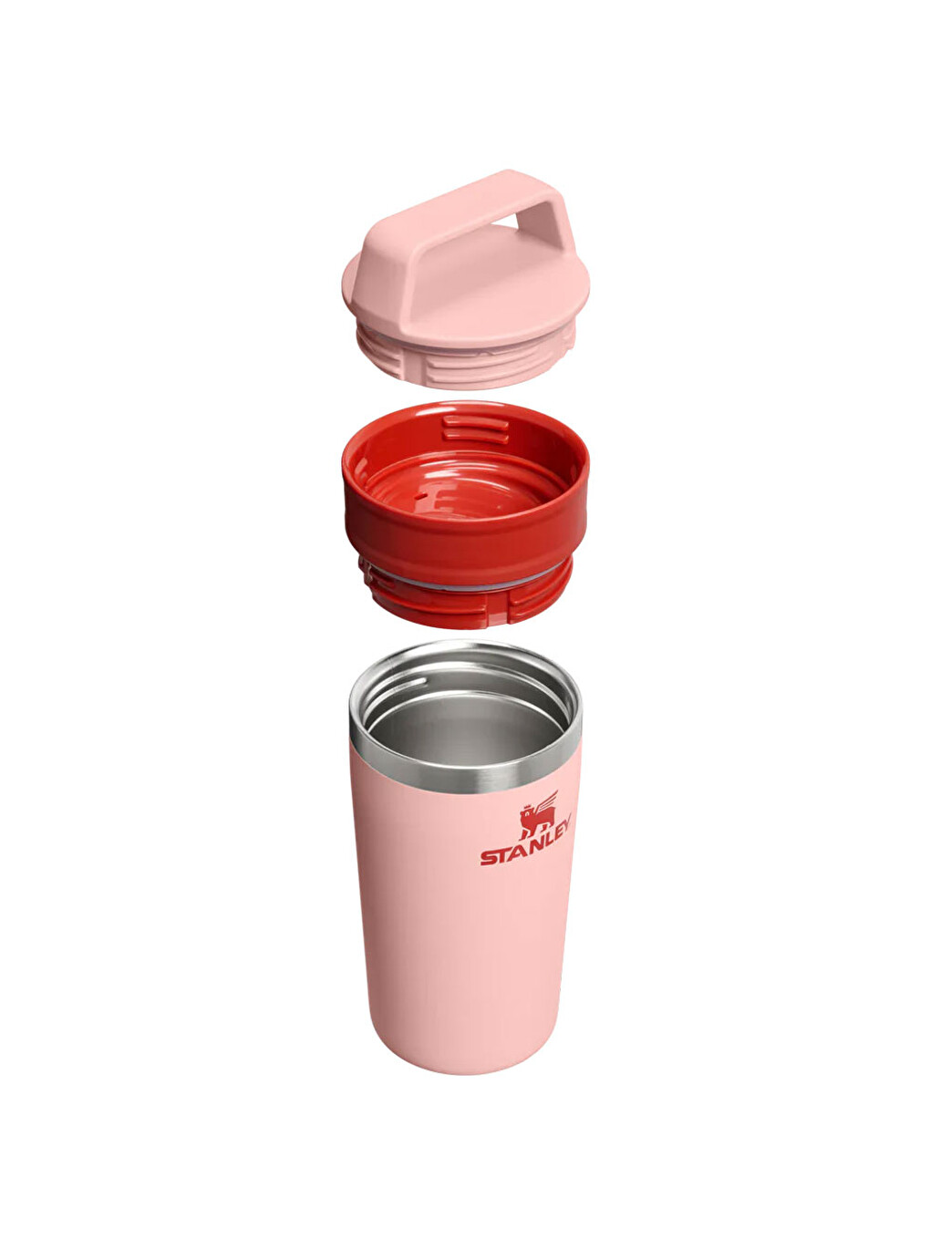Renksiz The Cafe To-go Termos Bardak 0,35 Lt Peach Rose-4