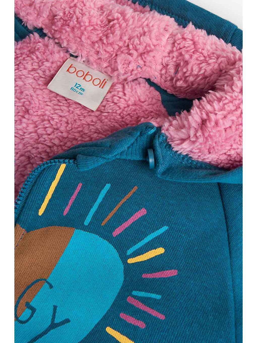 Lacivert Kız Çocuk Sweatshirt-2