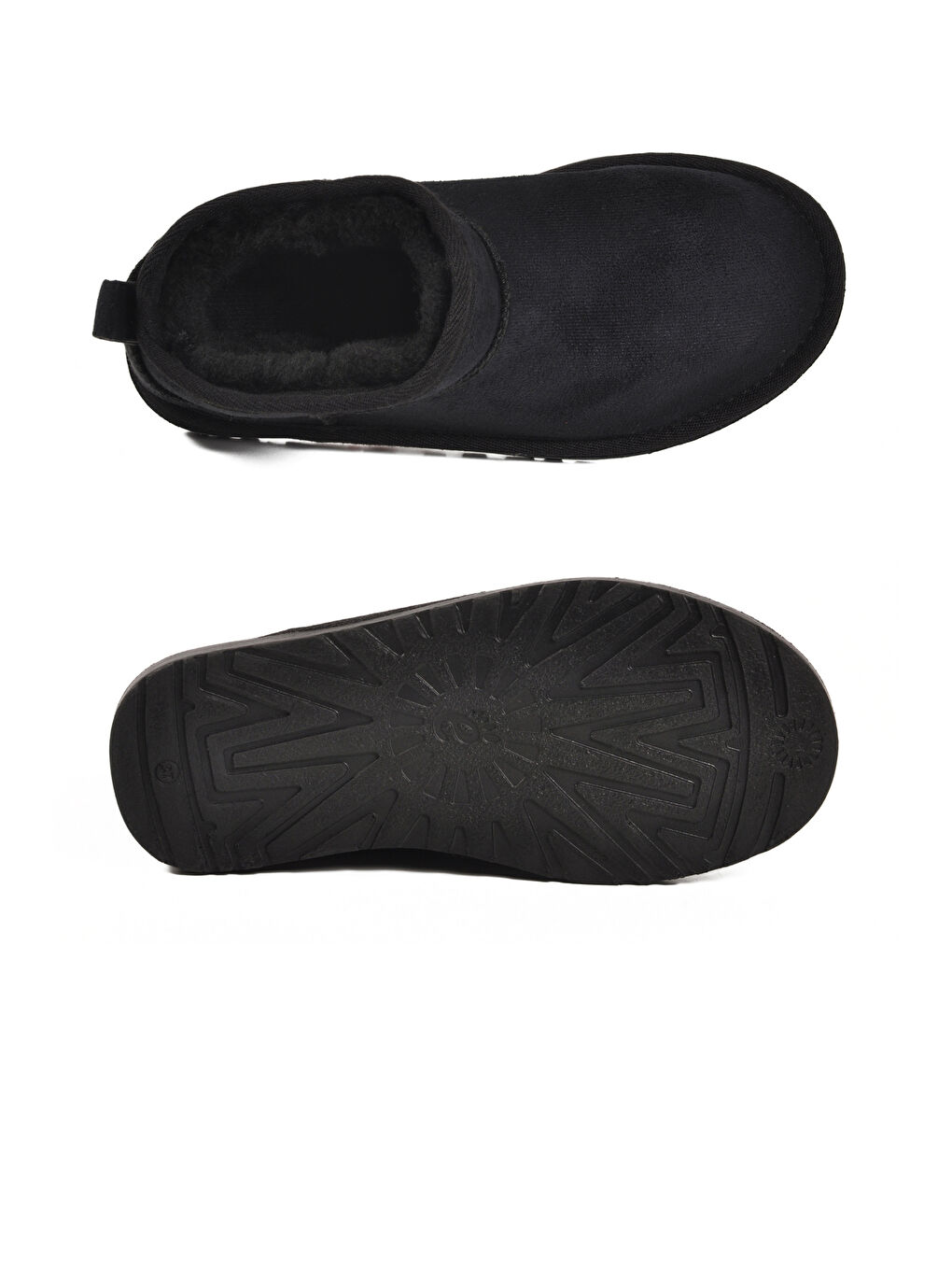 Siyah İçi Kürklü Soğuğa Dirençli Kadın Bot U-19 Z-4