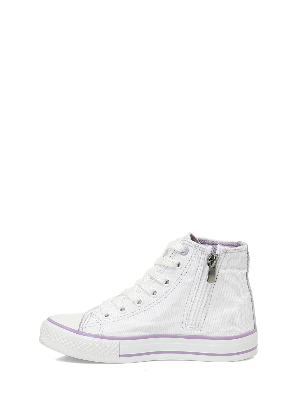 LOREN.F5FX Beyaz Kız Çocuk High Sneaker-2