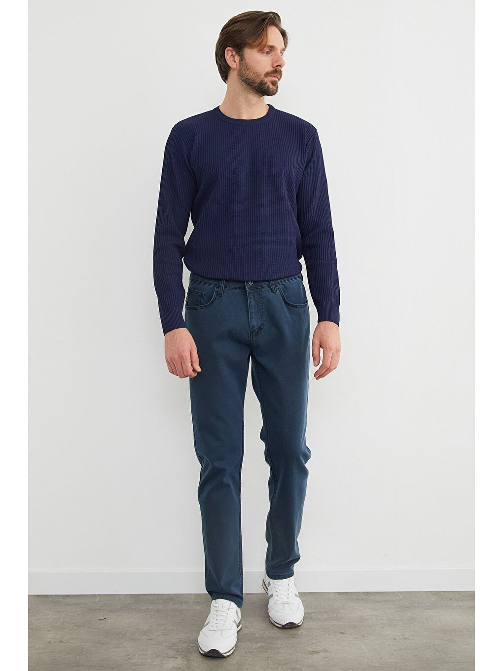 Mavi Büyük Beden Regular Fit Normal Bel Jean-2