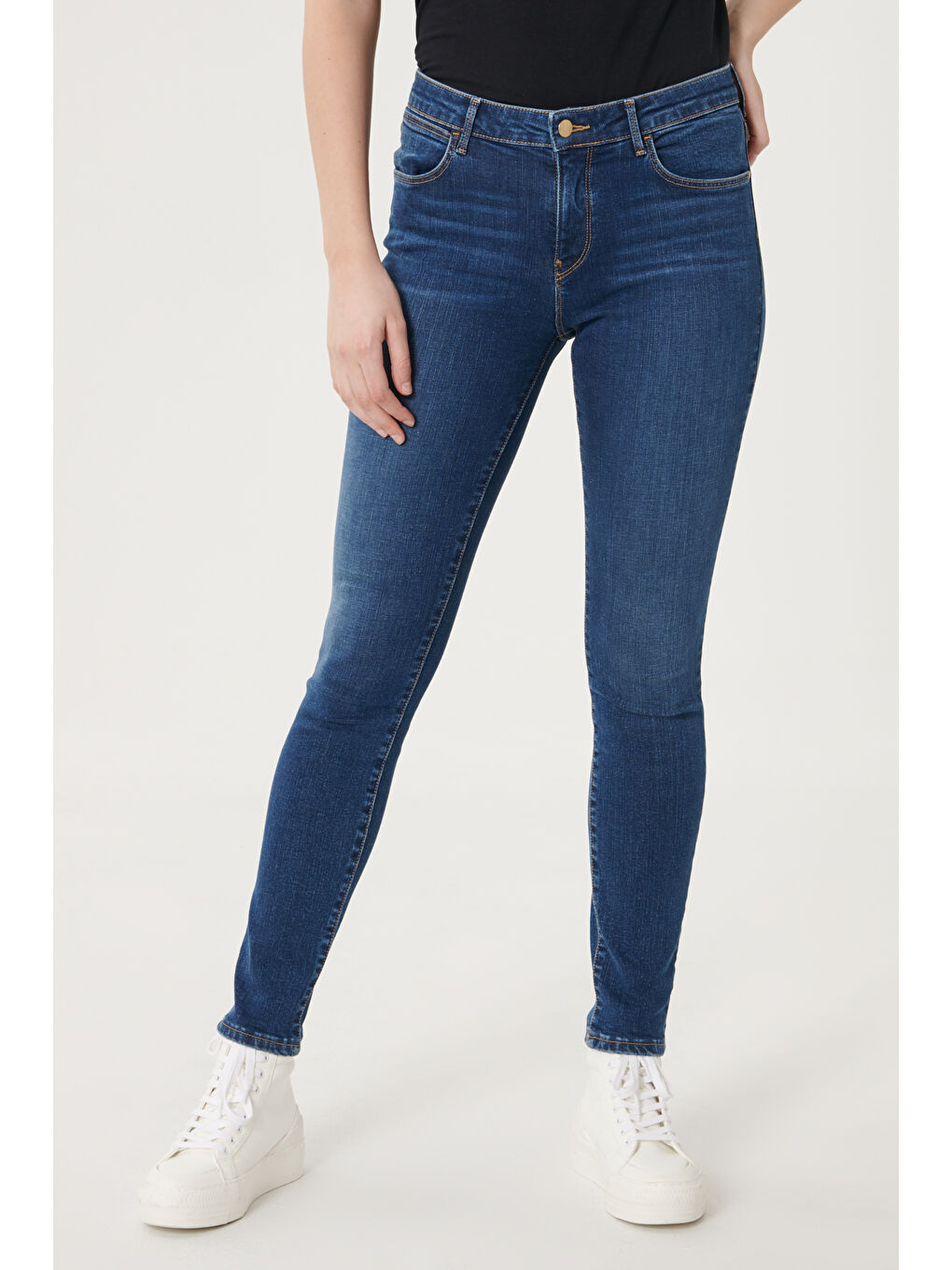 Mavi Skinny Fit Denim Esnek Jean Jean Pantolon-1