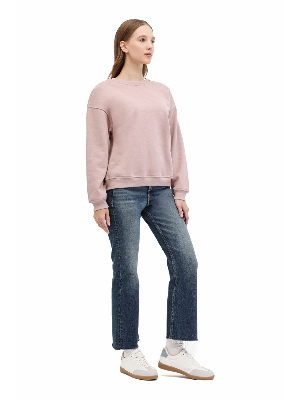 Pembe WB 16BELLA-C 5PR Gül Kurusu Kadın Sweatshirt-2