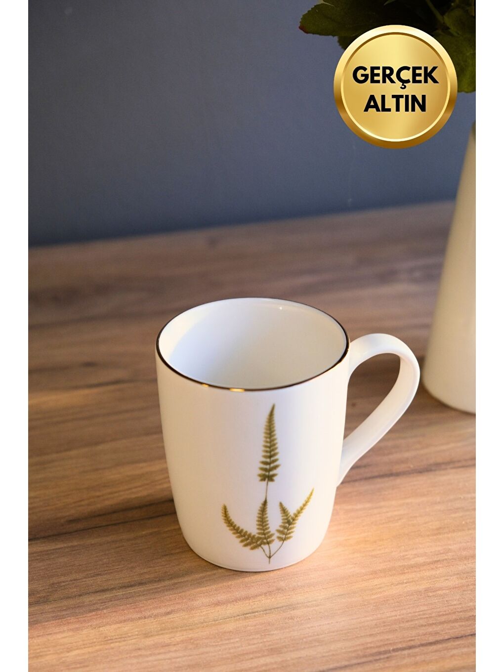 Karışık Porselen Natura Marinum Kulplu Mug Kupa 9cm 220ml 4 lü-1