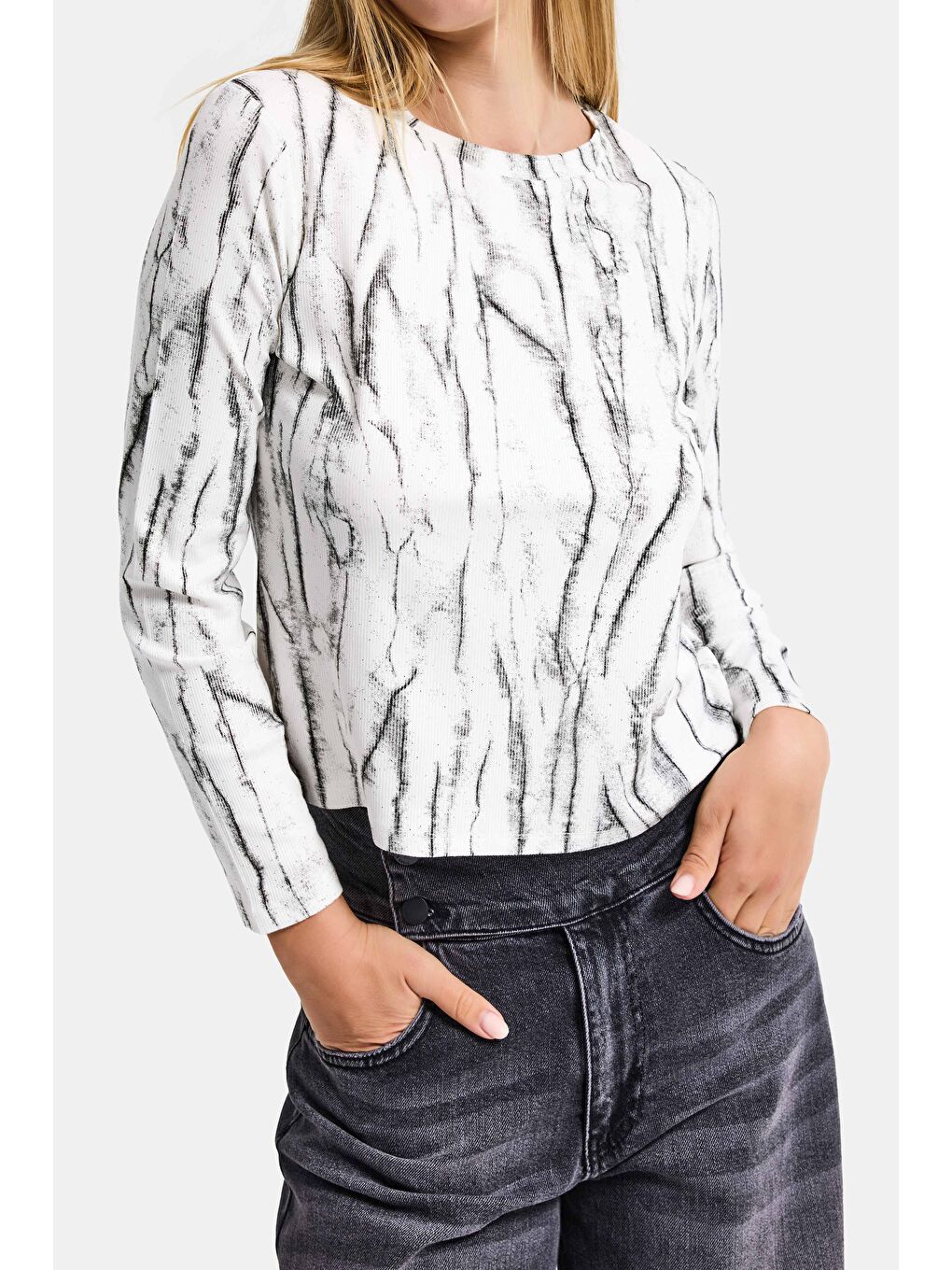 Kadın Beyaz w5 Özel Tasarım Kumaş Elastan Body-2