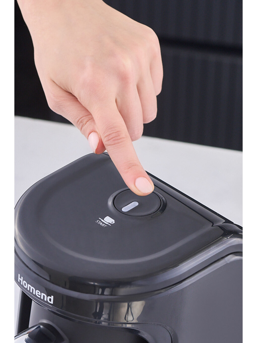 Pottoman 1840h Türk Kahve Makinesi Siyah-1