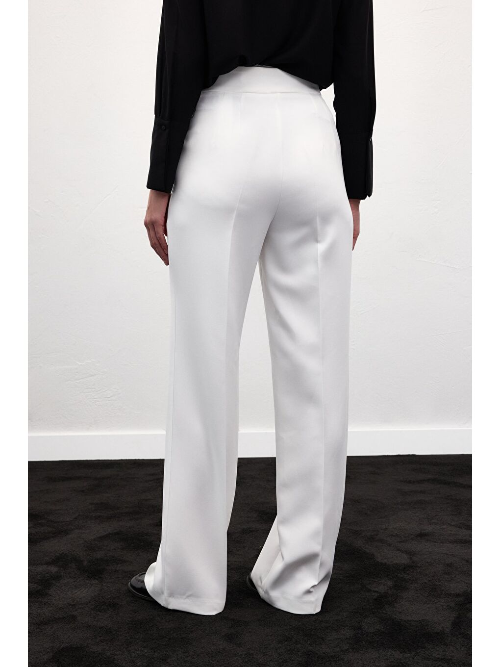 Sofia Palazzo Pantolon - Ekru-7