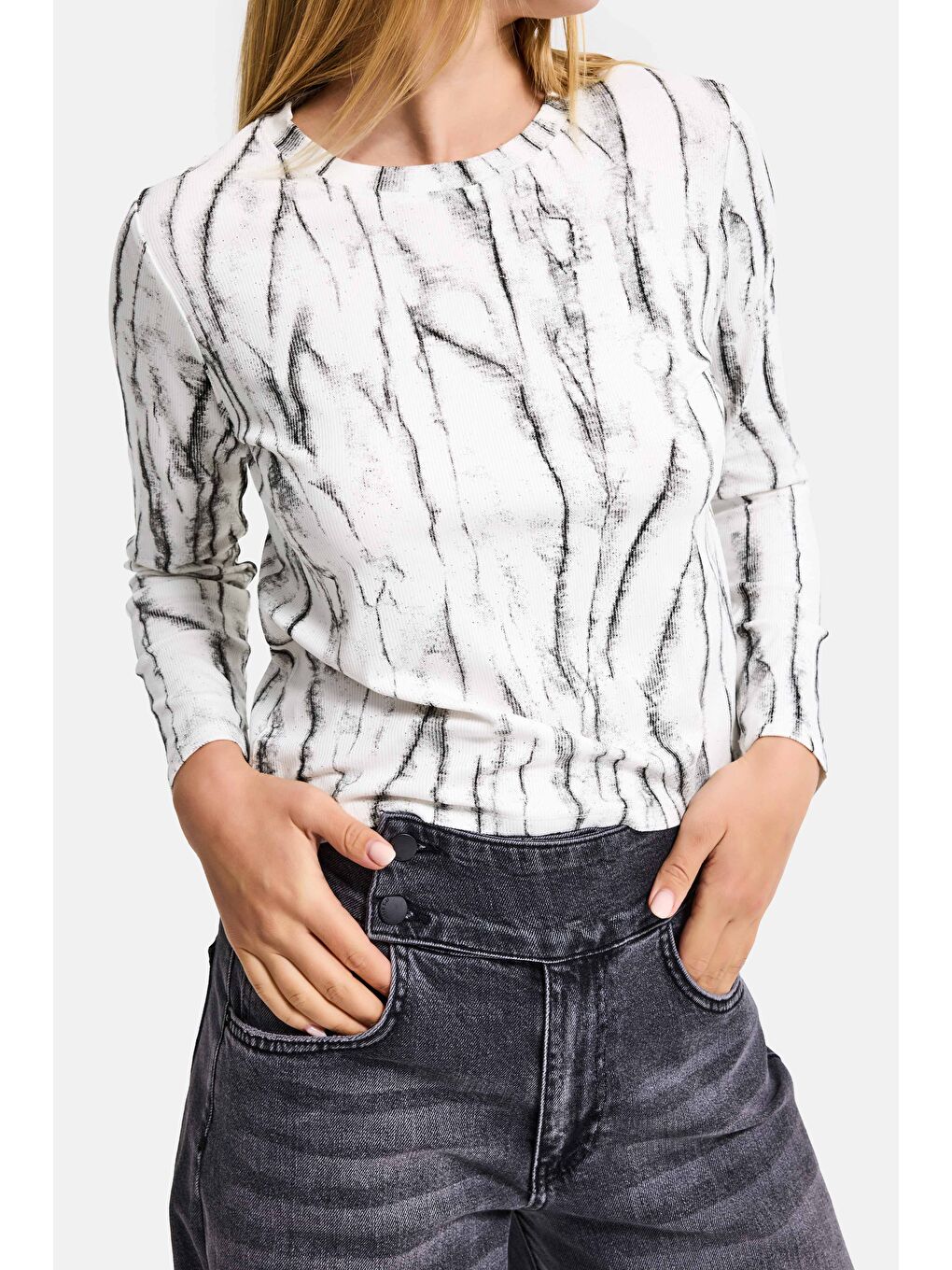 Kadın Beyaz w5 Özel Tasarım Kumaş Elastan Body-4