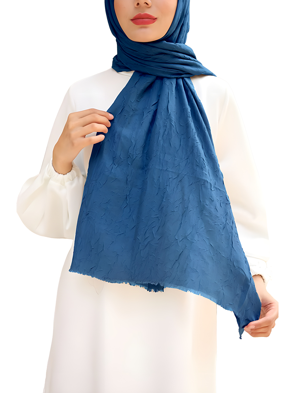 İndigo Bambu Kraş Şal