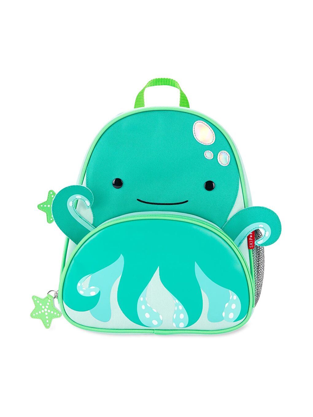 Yeşil Zoo Çocuk Küçük Boy Sırt Çantası Ahtapot-1