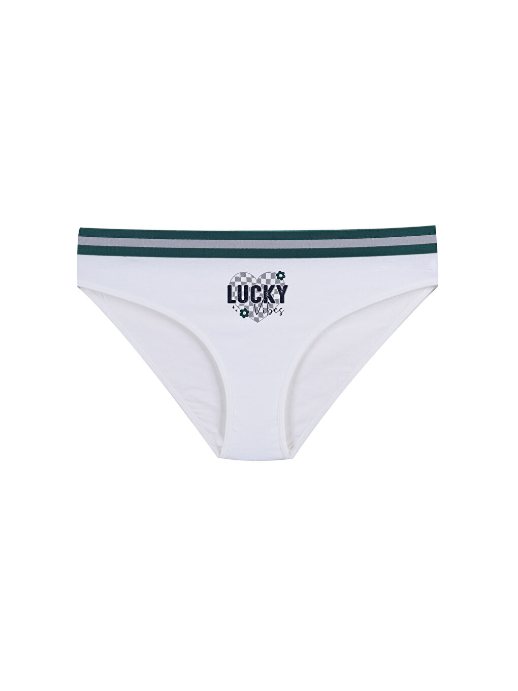 Lacivert Kadın Pamuklu Beli Lastikli Slip/Külot-3