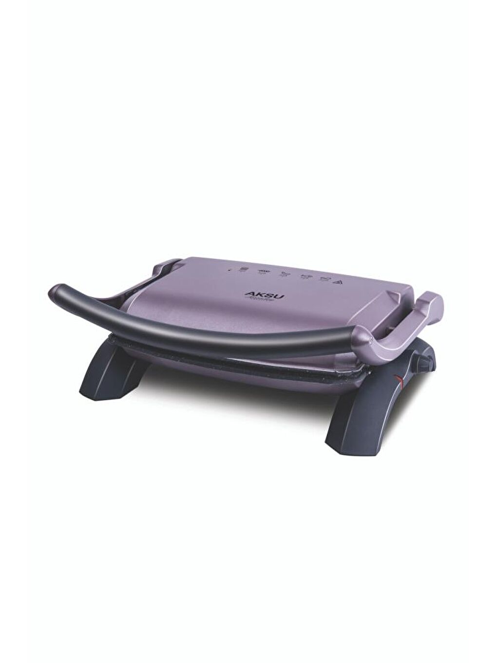 Aksu T28e Tostadoy Granit 1800W Izgara ve Tost Makinesi Violet