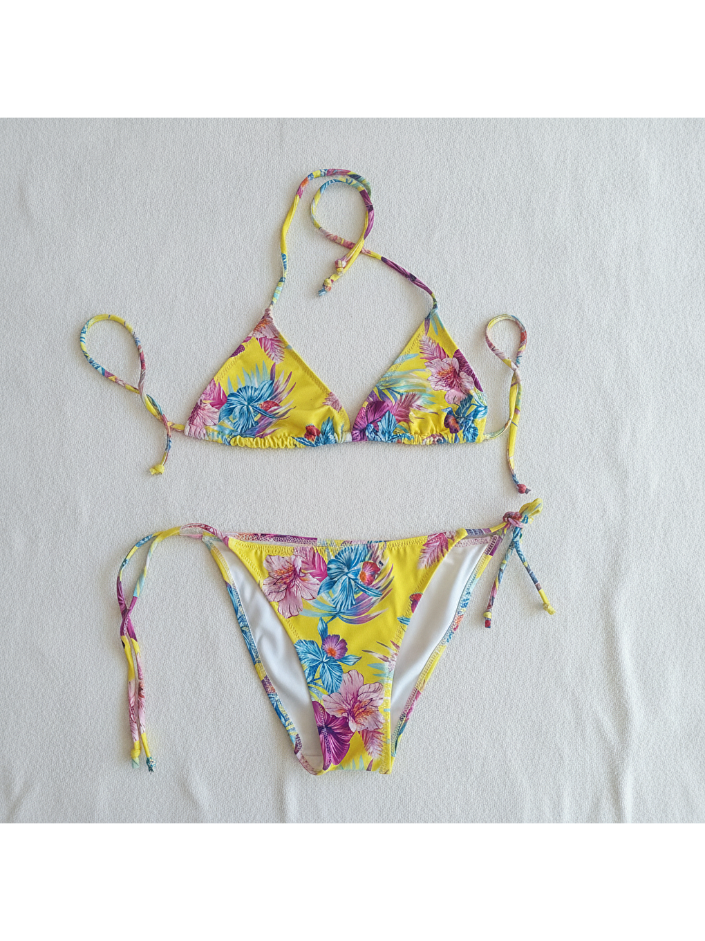 Karışık Kadın Plaj Giyim Desenli Bikini Takım Bb2599-2