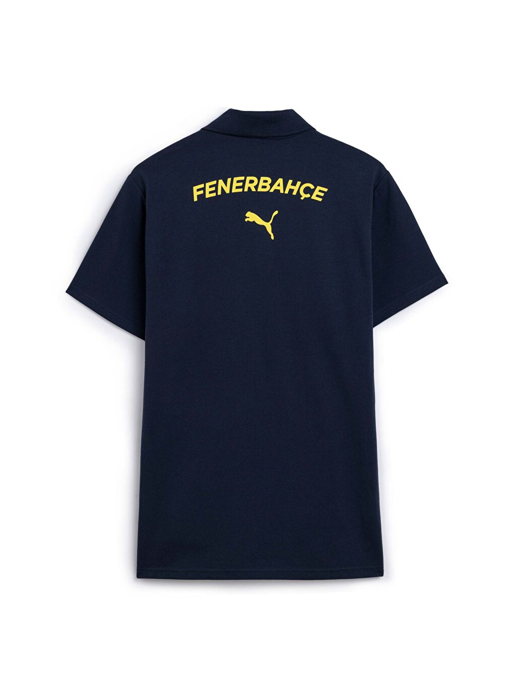 Lacivert Fenerbahçe S.K. Erkek Kısa Kollu Polo Üst-1