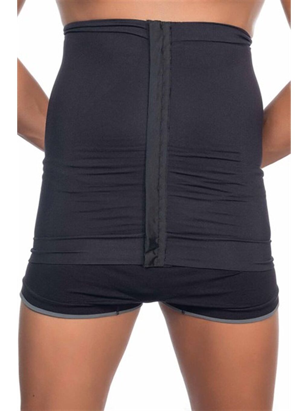 C11004 Erkek Bel Korse Siyah