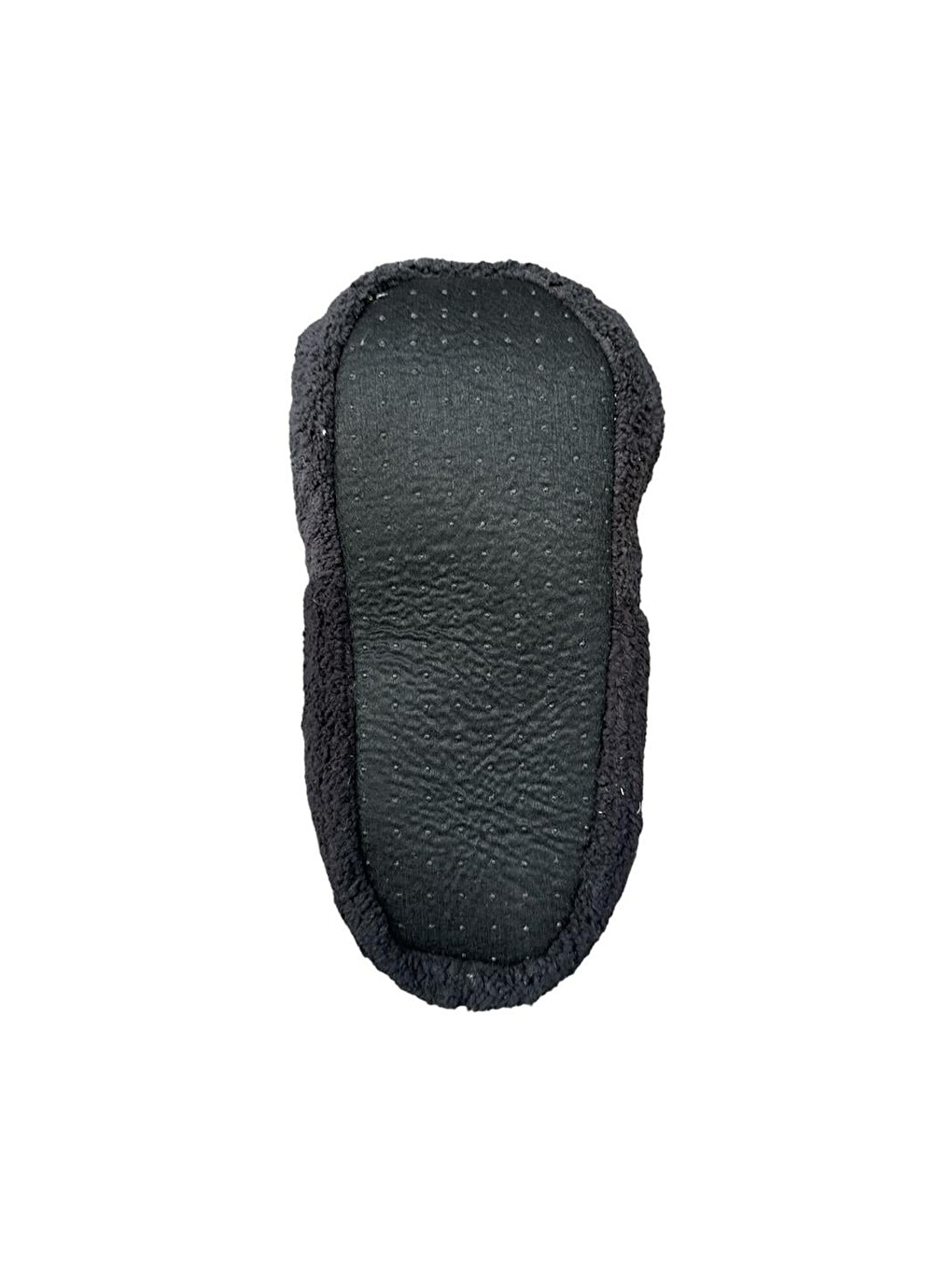 Siyah Unisex Panduf Ses Yapmayan Ev Patiği Sİyah - Füme-4