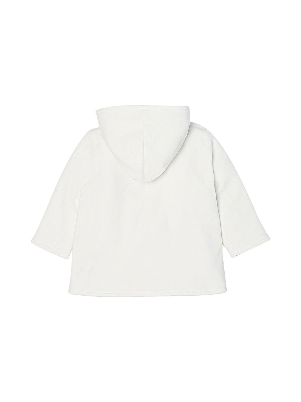 Beyaz Unisex Bebek Hırka-3