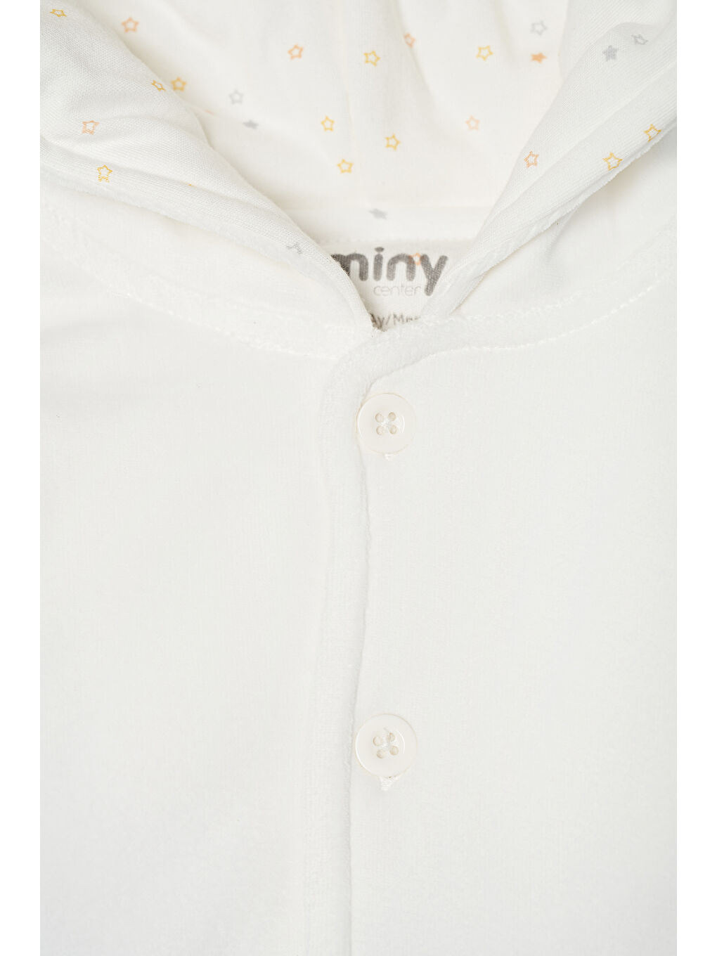 Beyaz Unisex Bebek Hırka-5