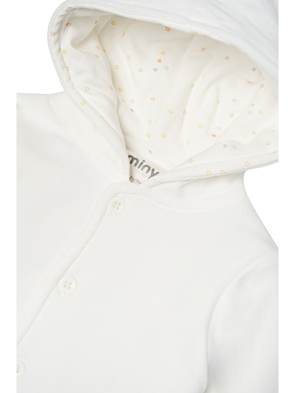 Beyaz Unisex Bebek Hırka-7