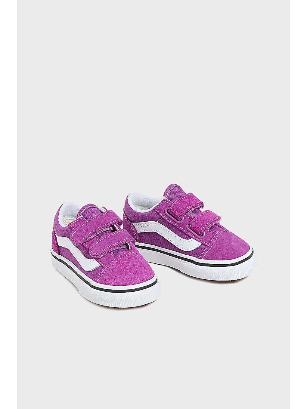 Mor Old Skool V Cırt Cırtlı Süet ve Kanvas Sneaker Ayakkabı VN000CTGE2T1-1