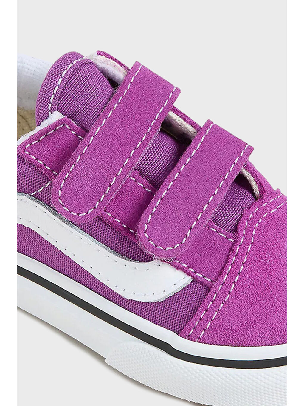 Mor Old Skool V Cırt Cırtlı Süet ve Kanvas Sneaker Ayakkabı VN000CTGE2T1-3