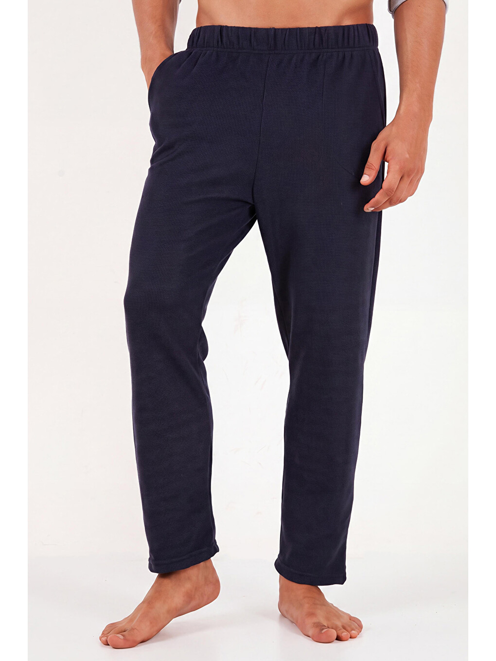 Gri Ultra Soft Düğmeli Bisiklet Yaka Pijama Takımı 6575011-4