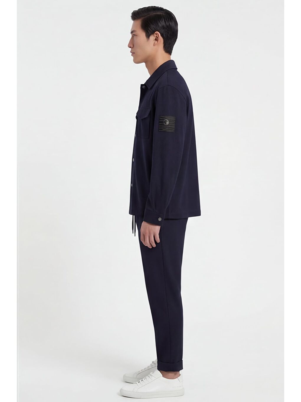 Lacivert Bomber Suit-2