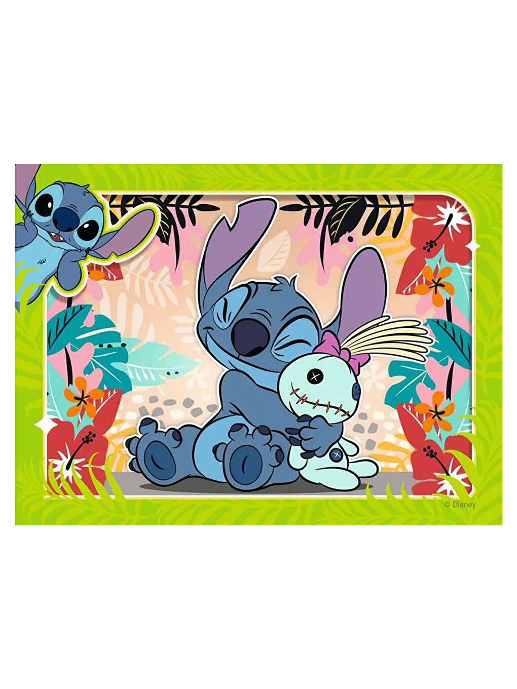 Çocuk Puzzle 4 in Box WD Stitch RPX120010692-2