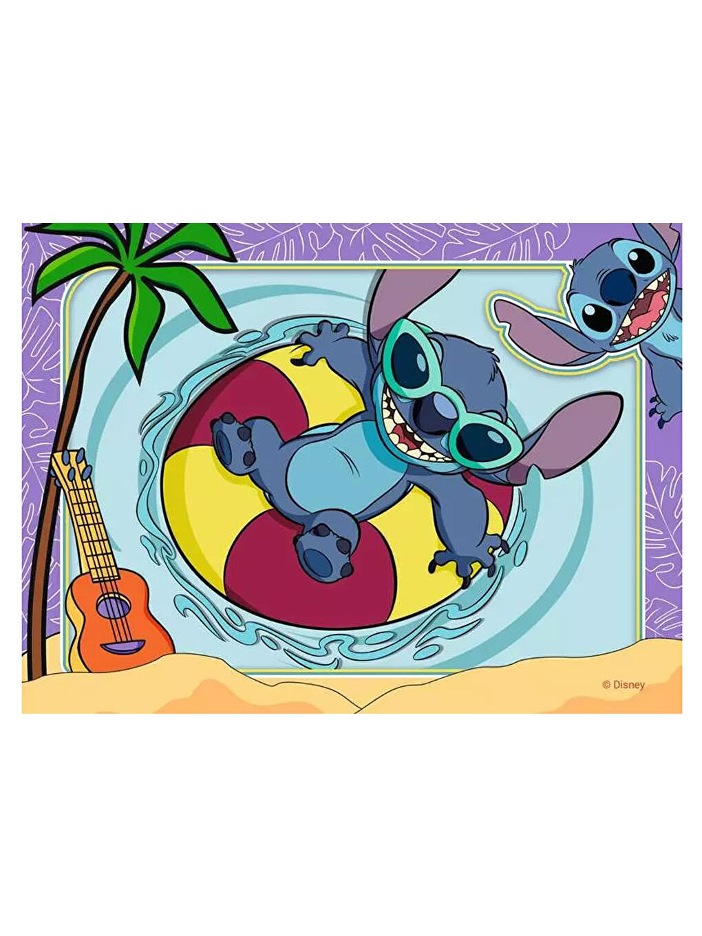 Çocuk Puzzle 4 in Box WD Stitch RPX120010692-3