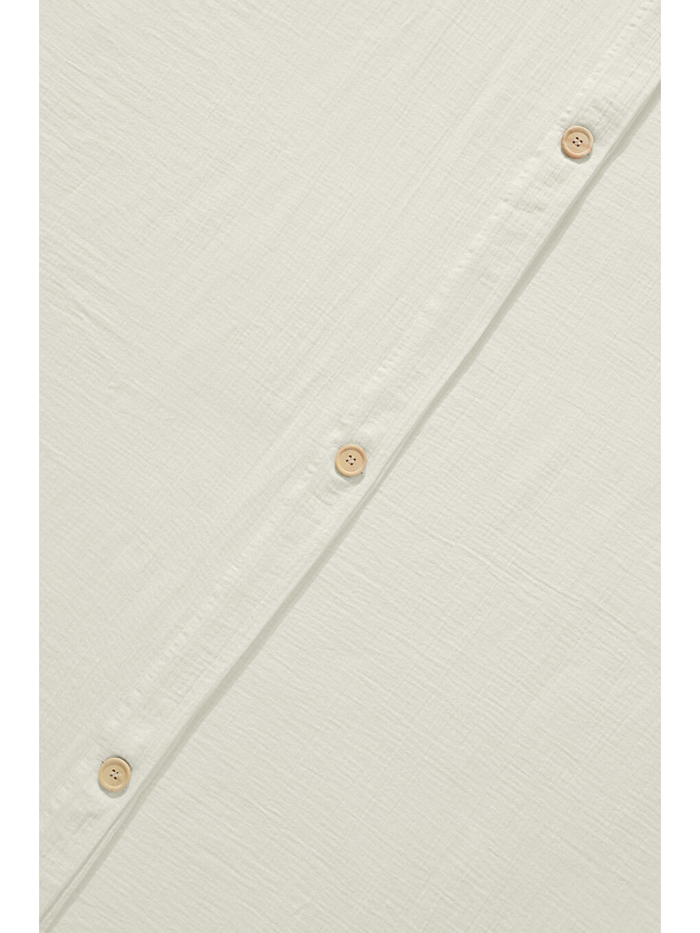 Bej Lina Çift Kişilik Nevresim Takımı 4 Parça Krem-3