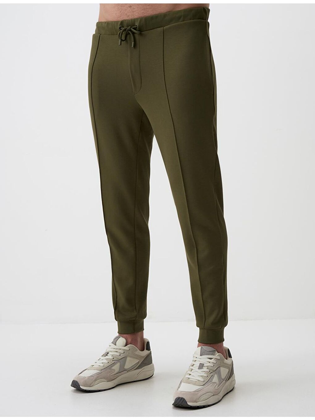 Jimmy Key Haki Beli Lastikli Erkek Jogger Pantolon - 3