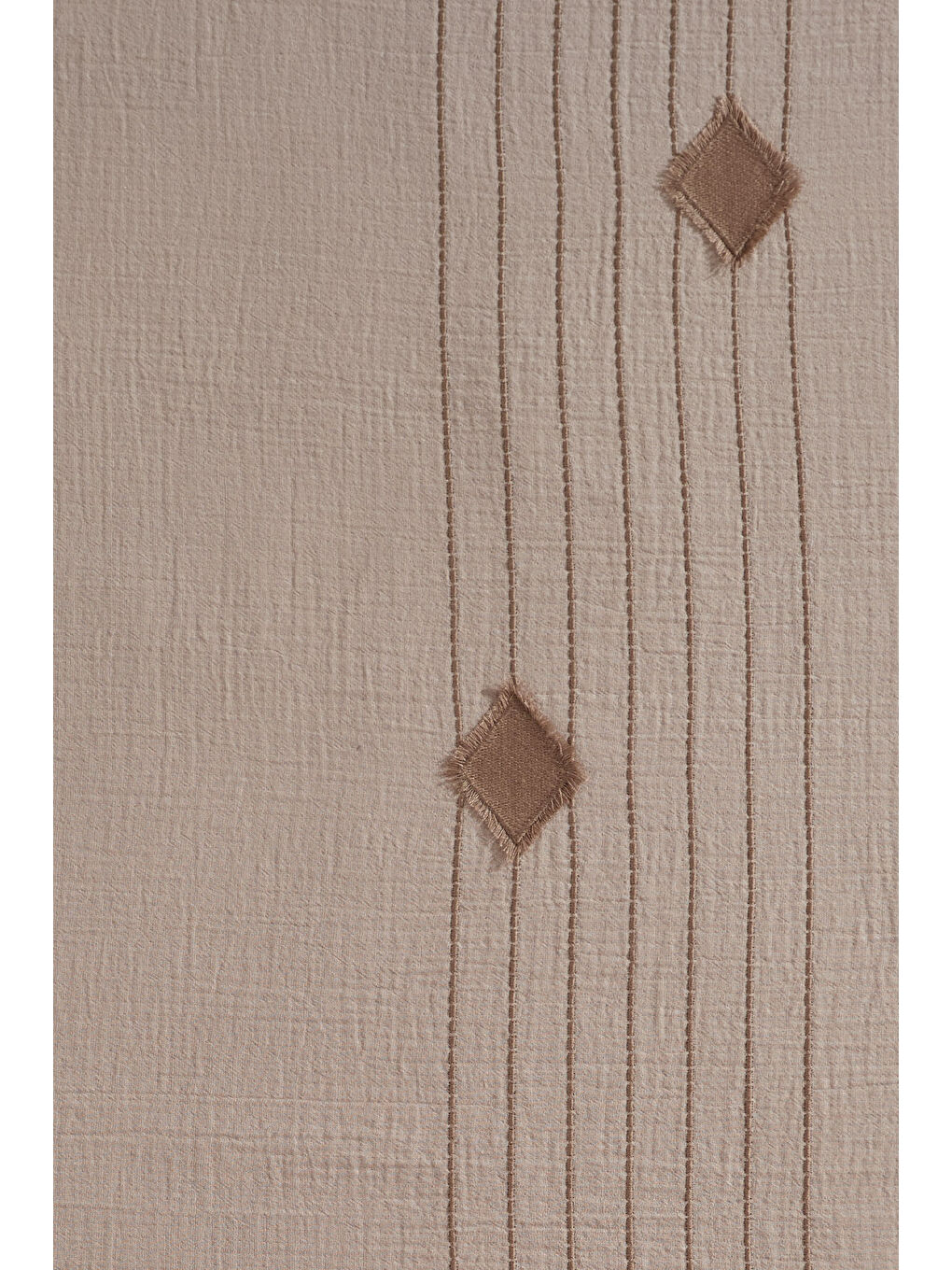 Alva Çift Kişilik Nevresim Takımı 4 Parça Bej-3