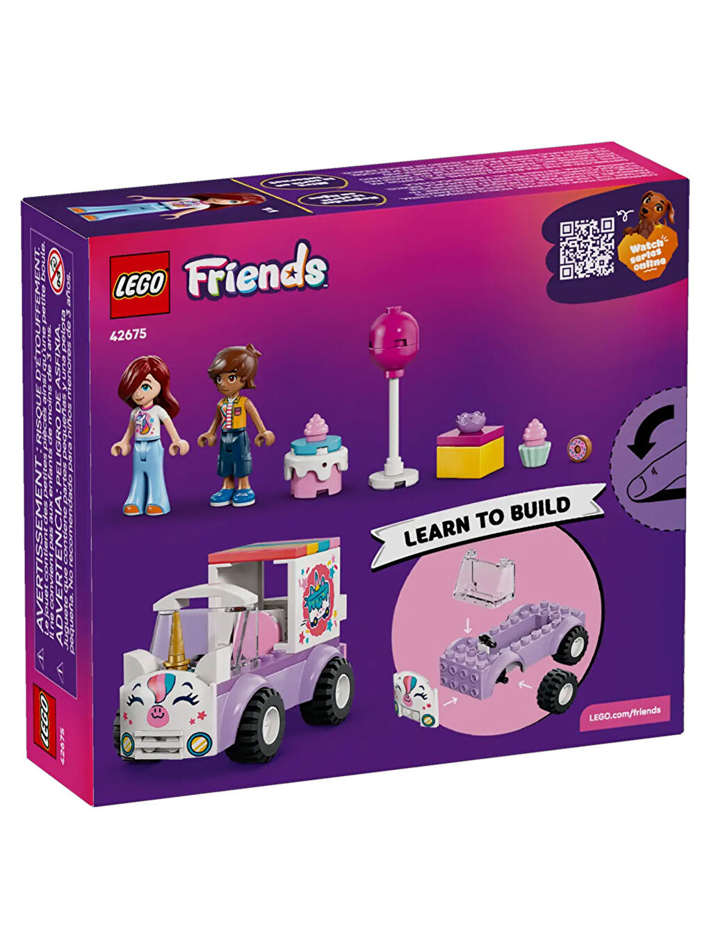 Friends Tek Boynuzlu At Pasta Dağıtım Arabası 42675-7