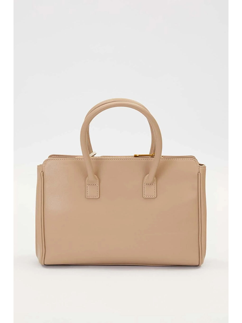 Premium Büyük Boy Yumuşak Deri Çanta 930316 Bej-3