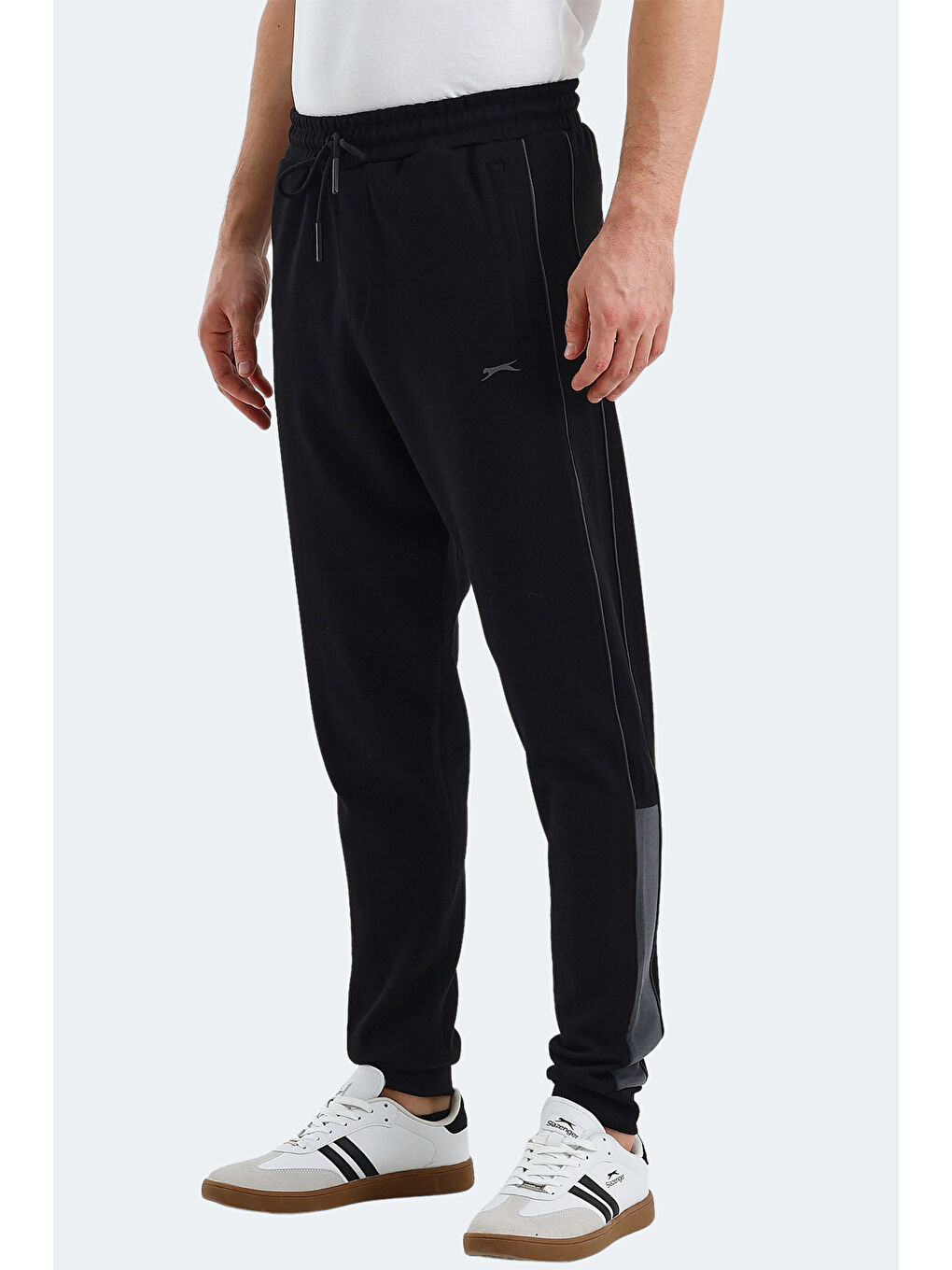 Siyah VALARY 2 Lİ SET Erkek   Eşofman Altı-3