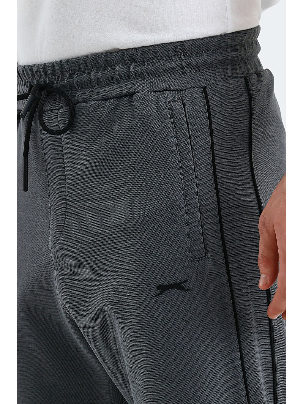 Siyah VALARY 2 Lİ SET Erkek   Eşofman Altı-4