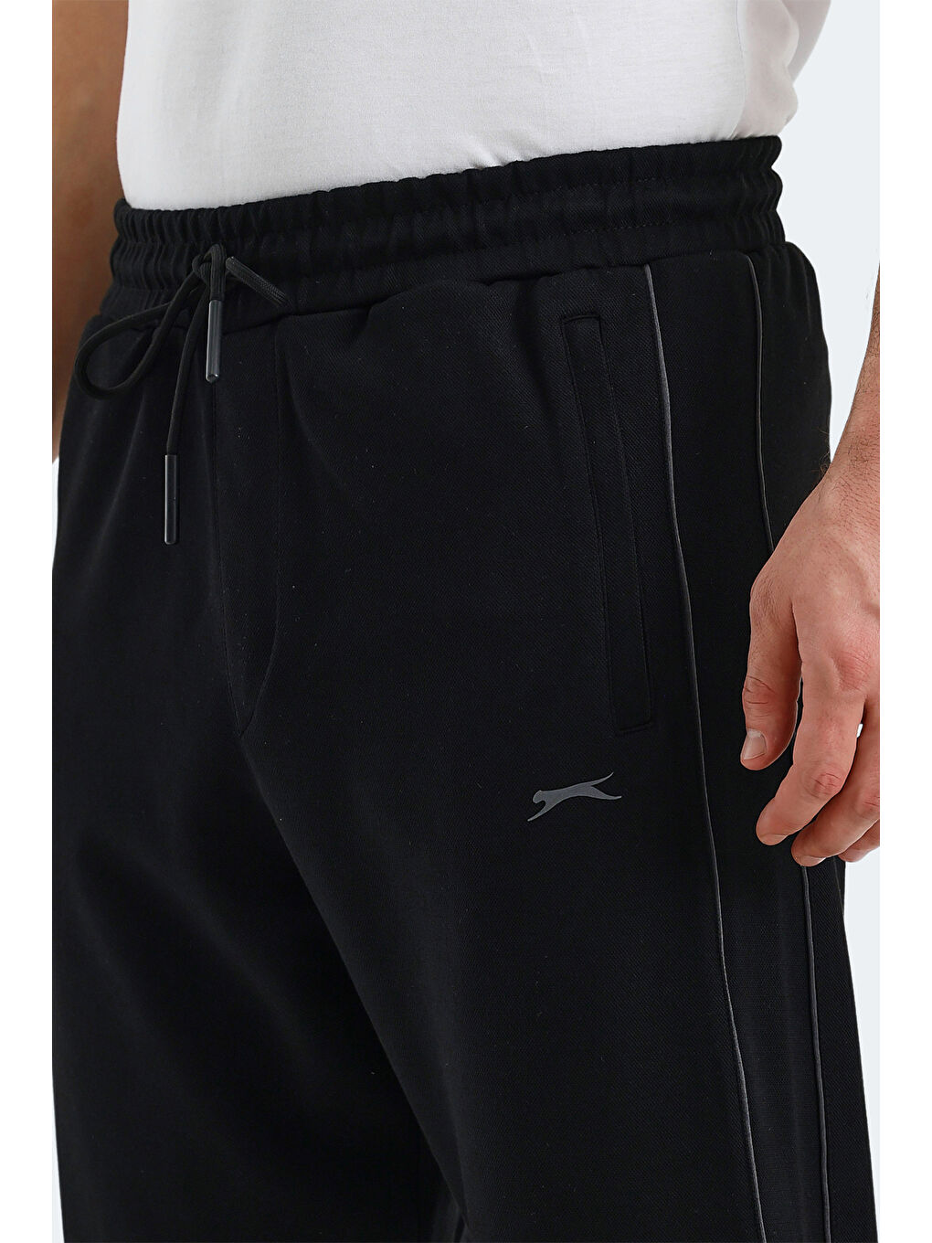 Siyah VALARY 2 Lİ SET Erkek   Eşofman Altı-5