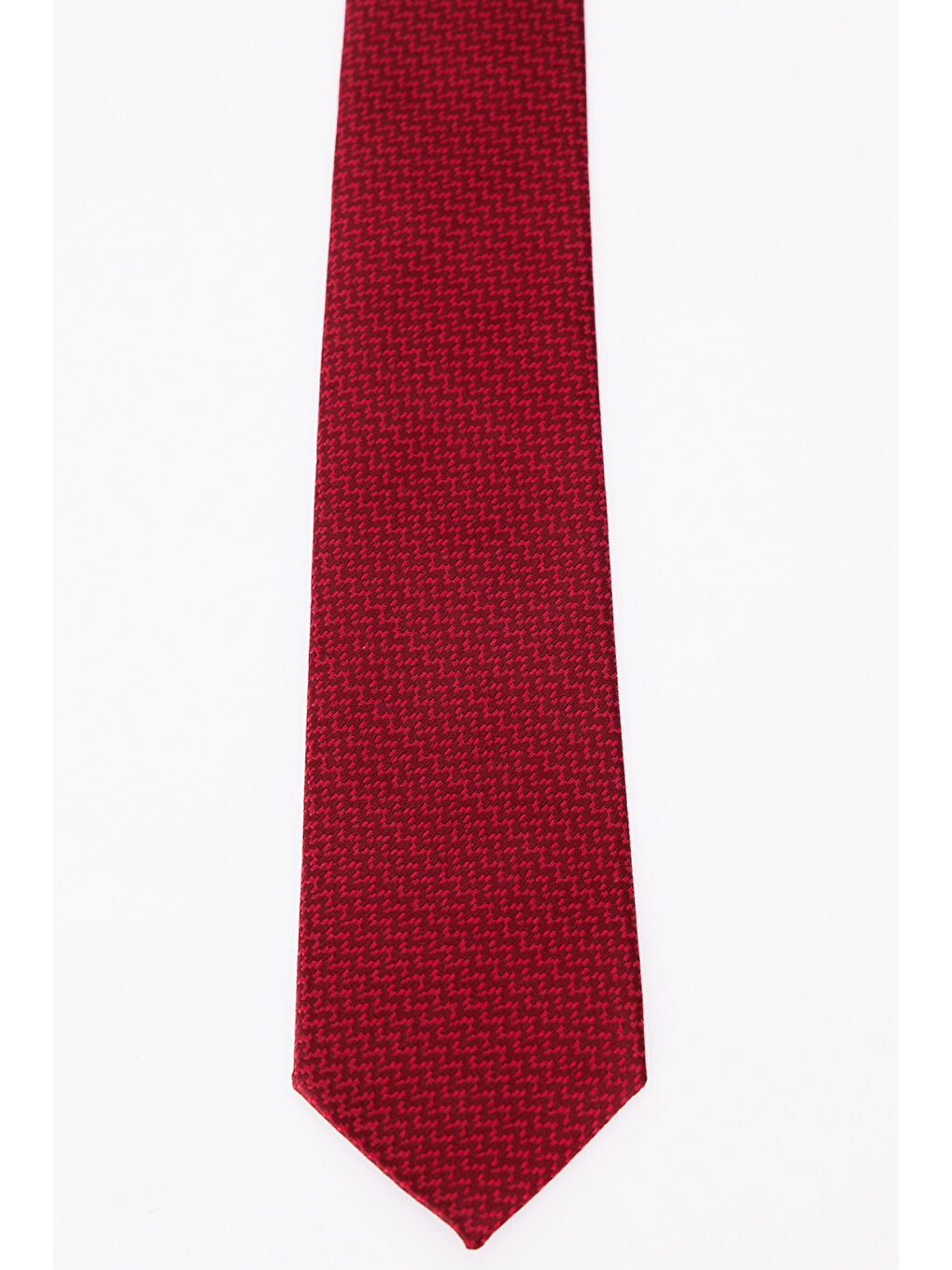 Erkek Bordo Desenli Kravat-1